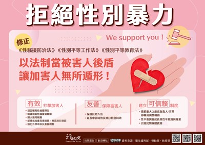 性平三法修法—打造有效、友善、可信賴的性騷防治制度